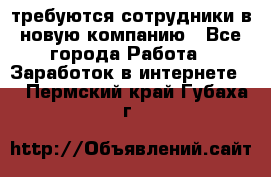 требуются сотрудники в новую компанию - Все города Работа » Заработок в интернете   . Пермский край,Губаха г.